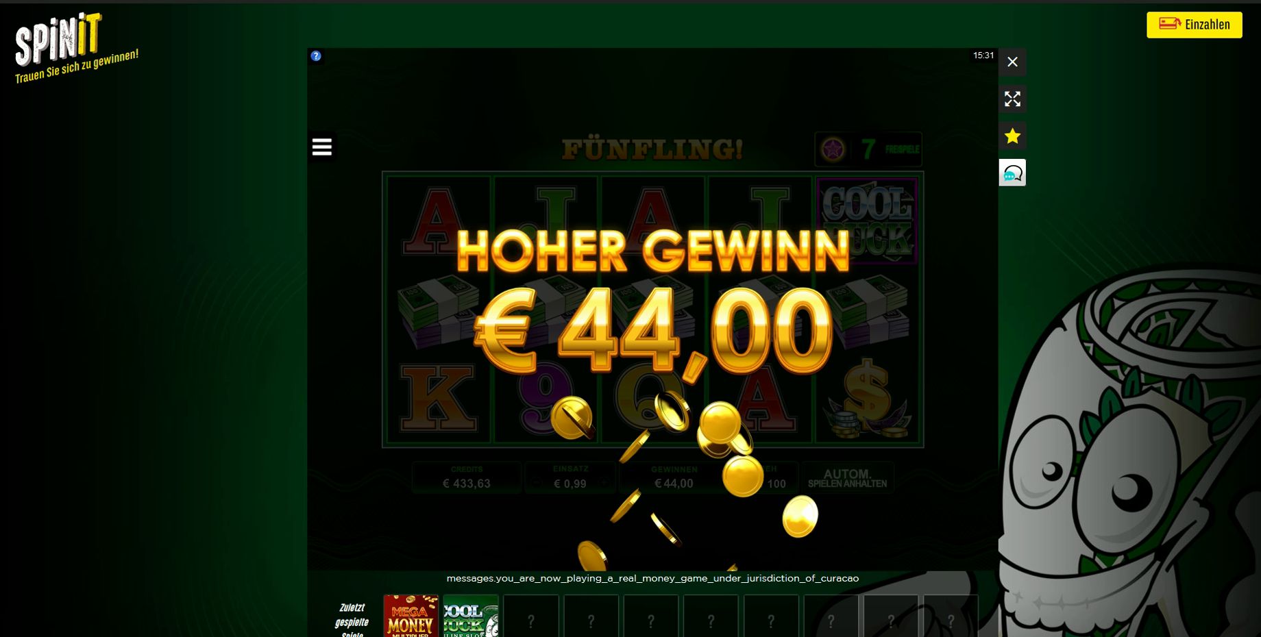 Casino Online Test