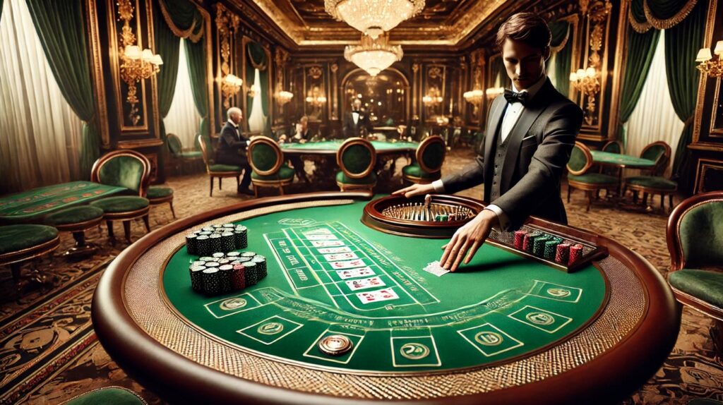 Baccarat Casino-Tischspiel 01
