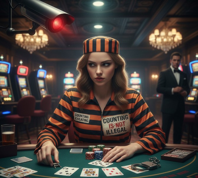 ¿El conteo de cartas está prohibido o permitido en el blackjack?