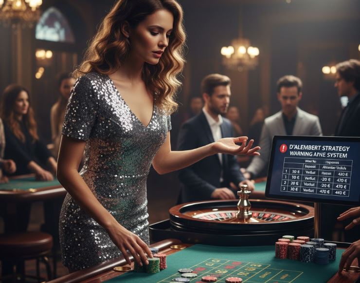 Стратегия Д'Алемберта: роковое заблуждение в рулетке?