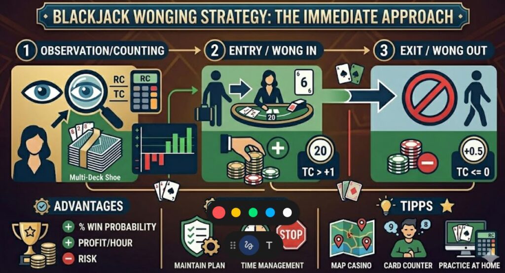 Wonging beim Blackjack - 9 krasse Taktiken 1 Wonging beim Blackjack - 9 krasse Taktiken - April 3, 2026
